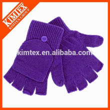 Wholesale acrylic knit custom magic kids gloves